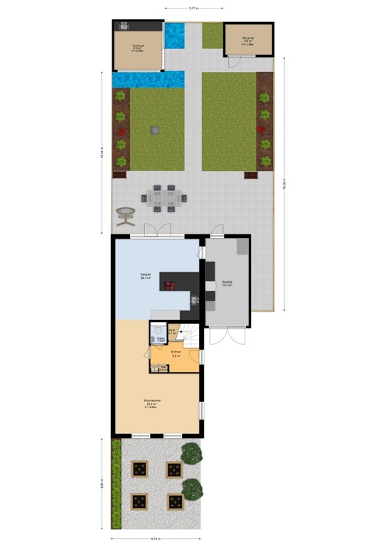 mediumsize floorplan